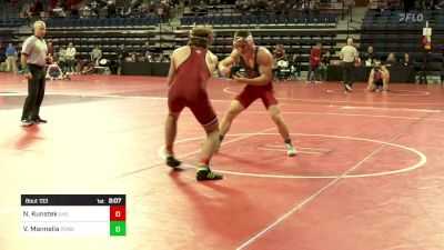 165 lbs Consi Of 8 #2 - Nicholas Kunstek, Lock Haven vs Vincent Mannella, Univ Of Pennsylvania