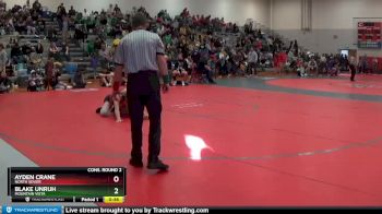 126 lbs Cons. Round 2 - Ayden Crane, North Sevier vs Blake Unruh, Mountain Vista