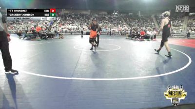 B5A-175 lbs Cons. Round 1 - Zackery Johnson, Douglass vs Ty Thrasher, Coweta