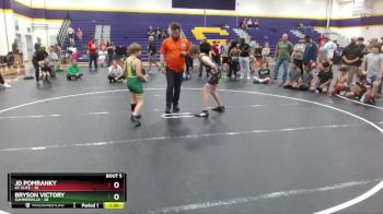 95 lbs Round 2 (6 Team) - JD Pomranky, KC Elite vs Bryson Victory, Summerville