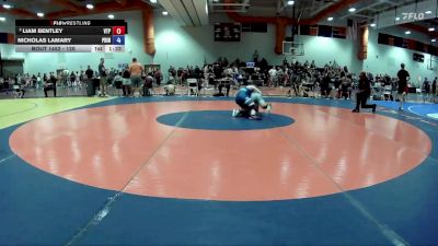 126 lbs 5th Place Match - Nicholas Lamary, Integrity Wrestling Club vs Liam Bentley, Virginia Team Predator