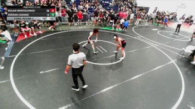 126 lbs Cons. Round 3 - Nolan Montelongo, Braveheart WC vs Jordan Lozano, Lab Academy