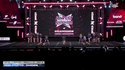 Reign Athletics - Diamonds [2026 L4 Senior - Small - A DAY 2] 2026 JAMfest Cheer Super Nationals