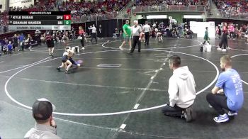 62 lbs Champ. Round 1 - Kyle Dubas, St Paul Youth Wrestling vs Graham Hansen, Syracuse Mat Club