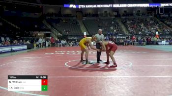 197 lbs Consolation - Nicholas Willham, Indiana vs Aaron Bolo, Central Michigan