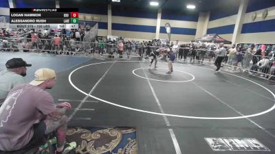 150 lbs Consi Of 64 #2 - Logan Hammon, Oso Way WC vs Alessandro Rush, Lake Stevens WC