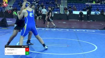 195 lbs Consolation - Luke Deangelis, Southington vs Aidan Almeter, Newtown