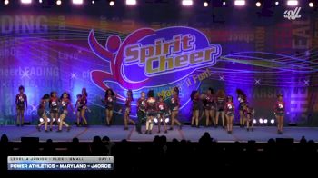 Power Athletics - Maryland - J4orce [2026 L4 Junior - Flex - Small Day 1] 2026 Spirit Cheer Grand Nationals