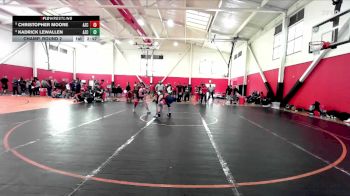 157 lbs Champ. Round 2 - Christopher Moore, Arizona Christian vs Kadrick Lewallen, Arizona Christian
