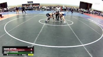 126 lbs Champ. Round 1 - Shane Gifford, Overland Park-St. Thomas Aquinas HS vs Devon Harrison, Liberty