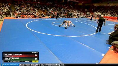 113 lbs D1/d2/d3 Finals (sat 3:00 P.m.) - Michael Posorski, Kaukauna vs Jon Sternweis, Marshfield