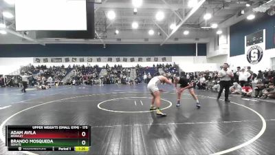 175 lbs Semifinal - Adam Avila, Brawley vs Brando MosQueda, Servite