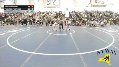 66 lbs Cons. Round 2 - Jayden Green, Eden Wrestling Club vs Austen Porpiglio, ESM Mat Monsters