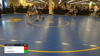 87 lbs Quarterfinal - Ella Kasunic, Oil City vs Camilla Hathaway, Mt. Lebanon