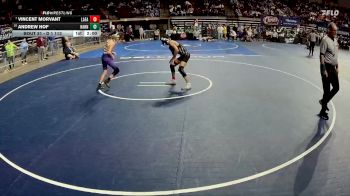 D 1 113 lbs Champ. Round 1 - Vincent Morvant, Lafayette vs Andrew Hof, Hahnville