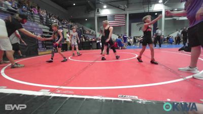 90 lbs Rr Rnd 4 - Mac Still, Sperry Wrestling Club vs Crew Card, Tulsa Blue T Panthers