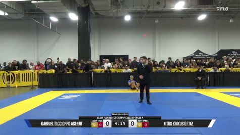 Titus Krixus Ortiz vs Gabriel Riccioppo Asenjo 2026 Pan IBJJF Jiu-Jitsu No-Gi Championship