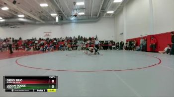 126 lbs Cons. Round 5 - Logan Rogge, Pueblo County vs Diego Sirio, Mountain View