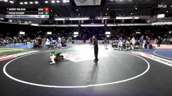 157 lbs Cons. Round 5 - Avery Wilson, Rogers (Puyallup) vs Colin Shamp, Skyline