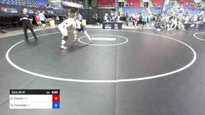 215 lbs Cons 32 #1 - Gavin Gaylor, OH vs Owen Pummel, OH