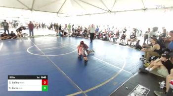 82 lbs 5th Place - Gabriel Bailey, NexGen RTC vs Stylin Ranis, 808 Wrestling