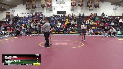 190 lbs Semifinal - Grace Leota, Hernando vs Isabella Adams, Chippewa