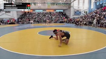 138 lbs Champ. Round 1 - Chistian Zavala, Newark H S vs Connor Smith, Laurel H S