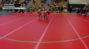 141 lbs Cons. Round 3 - Keygan Jennings, Triton Community College vs Calvin Singewald, UW-Eau Claire