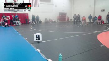 150 lbs Cons. Round 3 - Mason Eubanks, Columbus East vs Logan Garza, Boone Grove
