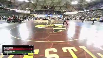 2A 145 lbs Cons. Round 3 - Adam Deeney, Columbia River vs Ty Foister, W. F. West