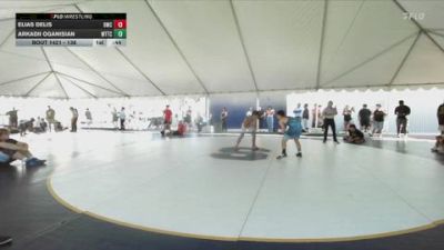 138 lbs Cons. Round 4 - Elias Delis, 951 Wrestling Club vs Arkadii Oganisian, World Team Training Center