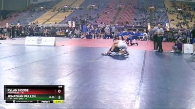 184 lbs Quarterfinals (8 Team) - Jonathan Pullen, Concordia (WI) vs Rylan Moose, Marymount