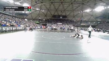 Boys 1B/2B 215 Quarterfinal - Nathon Randall, Okanogan vs Ares Swain, Newport