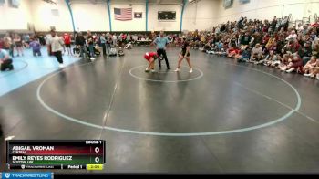 110-117 lbs Round 1 - Abigail Vroman, Central vs Emily Reyes Rodriguez, Scottsbluff