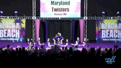 Maryland Twisters - Freeze [2022 L2 Mini Day 3] 2022 ACDA Reach the Beach Ocean City Cheer Grand Nationals