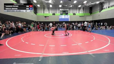 96 lbs Rr Rnd 3 - Hudson Pefinis, Pedraza Wrestling vs Brock Jenkins, Georgia