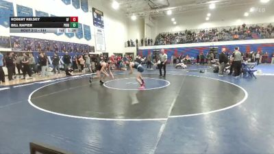 144 lbs Cons. Round 2 - Robert Kelsey, Bonners Ferry vs Bill Rapier, Priest River