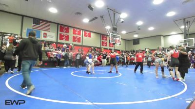 235 lbs Consi Of 8 #2 - Mikyla White, Hilldale vs Shelby Ritchie, Tulsa Hale