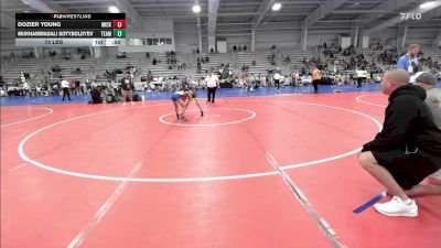 70 lbs Rr Rnd 1 - Dozier Young, Micky's Minions Blue vs Mukhammadali Sotyboldyev, Team RJN Green