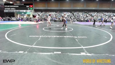 88 lbs Round Of 16 - Kylan Nakamura, Nakamura Wrestling vs Jayden Amell, Team Aggression