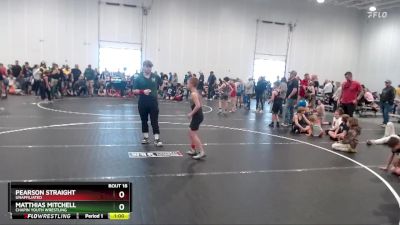 85/90 Round 1 - Pearson Straight, Unaffiliated vs Matthias Mitchell, Chapin Youth Wrestling