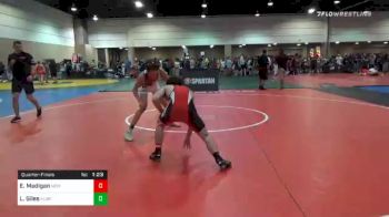 132 lbs Quarterfinal - Evan Madigan, New Hampshire vs Lucas Giles, Florida