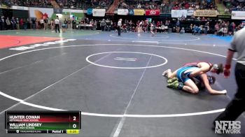 140 lbs Cons. Round 2 - William Lindsey, Palmer High School vs Hunter Cowan, Ketchikan High School