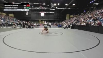 138 lbs Quarterfinal - Owen Newell, Wichita-Bishop Carrol vs Julian Glover, Salina-Central