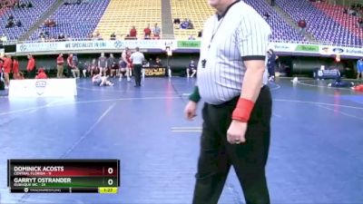 165 lbs Round 1 (8 Team) - Garryt Ostrander, Dubuque WC vs Dominick Acosts, Central Florida