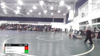 150 lbs Cons. Round 2 - Keigan Munoz, Valencia (Placentia) vs Ivan Cerpa, Sonora