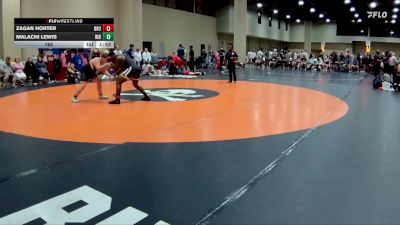 165 lbs Finals (2 Team) - Zagan Horter, Black Hive #3 vs Malachi Lewis, Rio Wrestling Club