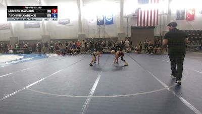 75 lbs Champ. Rd Of 16 - Jackson Maynard, Sanderson Wrestling Academy vs Jaxson Lawrence, Gold Rush Wrestling