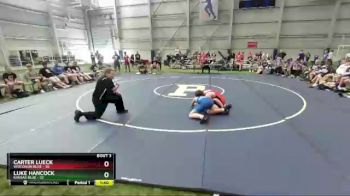 170 lbs Round 1 (8 Team) - Carter Lueck, Wisconsin Blue vs Luke Hancock, Kansas Blue