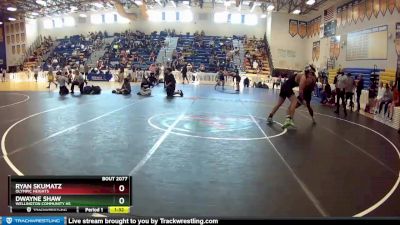 195 Blue Round 2 - Ryan Skumatz, Olympic Heights vs Dwayne Shaw, Wellington Community Hs